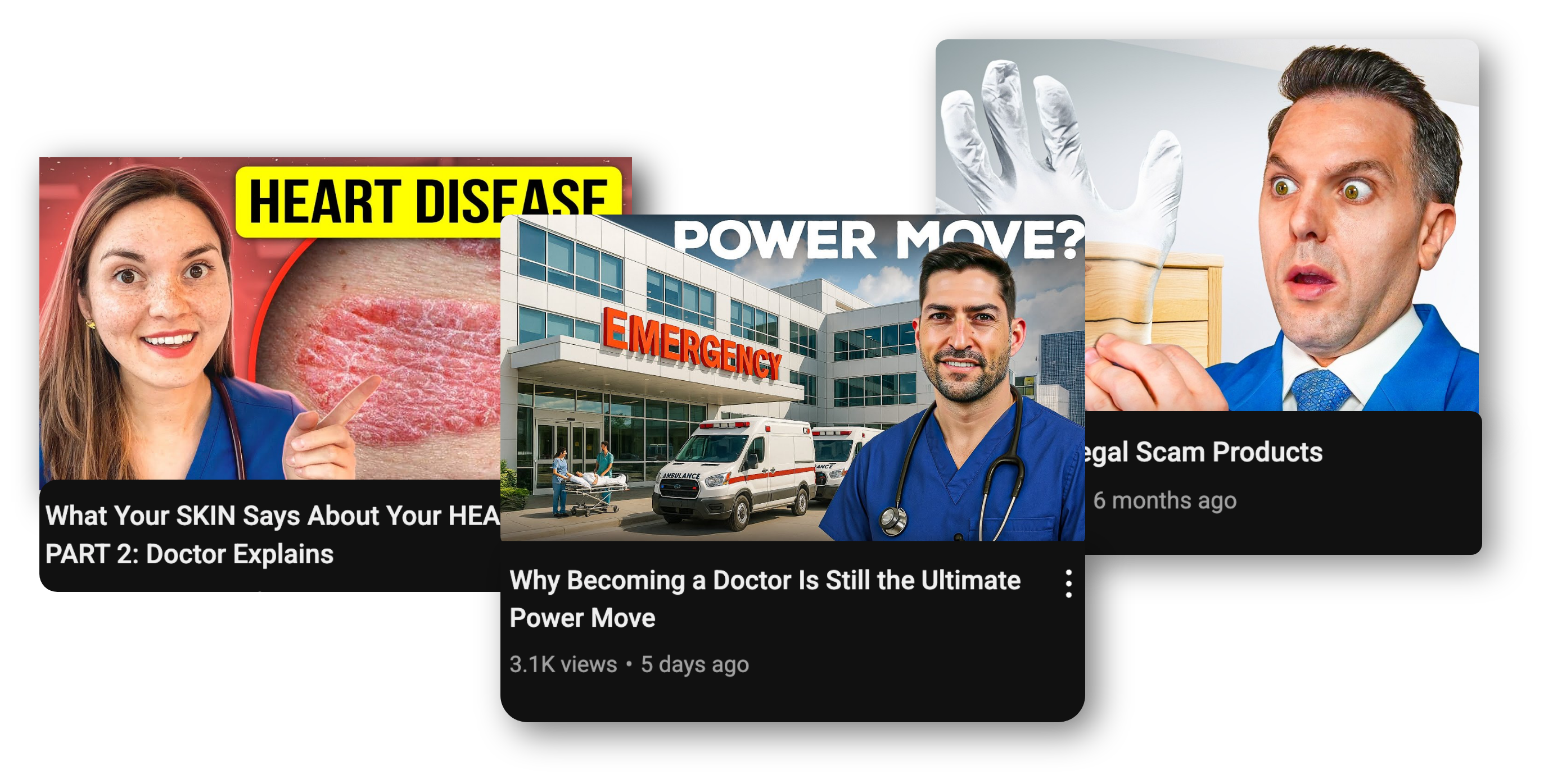 5 Mid-Form Videos (5–10 min) w/ Thumbnails